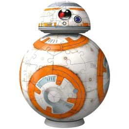 RAVENSBURGER Puzzle 3D BB8 Star Wars 104 Piezas 17,5cm
