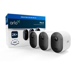 Arlo ARL1732754563287 Pro 5 Pack de 3 cámaras de seguridad exterior con batería y visión nocturna Precio: 540.50000015. SKU: B14PYR5HV7