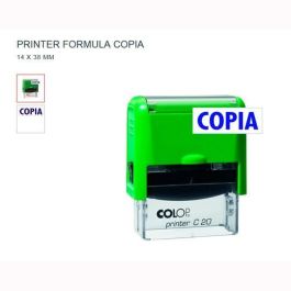 Colop Printer C20 Sello " Copia " Almohadilla E-20 14x38 mm Carcasa Kiwi Azul Precio: 6.69000046. SKU: B1GEMLVK35