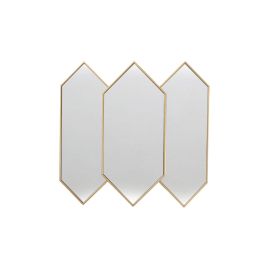 Espejo de pared Romimex Dorado Metal Rombos 5 x 69 x 70 cm Precio: 174.1795. SKU: B148G9GXQX