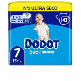 Dodot Etapas Talla 7 Pañales Bebé 15-24 kg - Alta Absorción y Confort Diario y Nocturno Pack 43 Unidades Precio: 18.49999976. SKU: B1KB2JTEEB