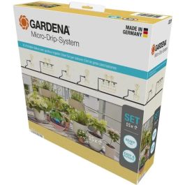 Gardena 13402-26 Kit Iniciación para Balcón con Gotero Regulable Precio: 40.68999979. SKU: B1H9RVDBAR