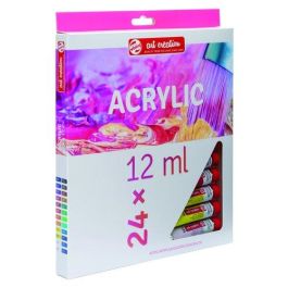 Talens Art Creation Set Pintura Acrílica Tubos 12 mL x 24 Unidades Colores Surtidos Estuche Calidad Fiable Secado Rápido Precio: 14.95000012. SKU: S8418275