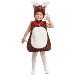 My Other Me Disfraz de Reno de Peluche para Niños y Niñas, Talla 3-4 años (Edad 3-4 Años) - Disfraz Infantil de Animal de Navidad - 100% Poliéster My Other Me Disfraz de Reno de Peluche para Niños y Niñas, Talla 3-4 años (Edad 3-4 Años) - Disfraz Infantil de Animal de Navidad - 100% Poliéster