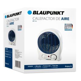 BLAUPUNKT - Calefactor portátil eléctrico de 2000W, calefacción rápida
