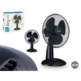 Ventilador de Mesa Negro Argon 45W - 27x51x33.5 cm, 3 Velocidades, Giro 75º Precio: 19.79000012. SKU: B17TKBV7W6