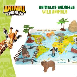 Set de Figuras de Animales Colorbaby 19 piezas Jungla Plástico 14 x 6 x 5 cm (6 Unidades) Set de Figuras de Animales Colorbaby 19 piezas Jungla Plástico 14 x 6 x 5 cm (6 Unidades)