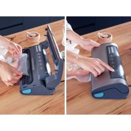 LEIFHEIT Vacu Power 500 03236 Envasadora al vacío con 10 bolsas, color Gris