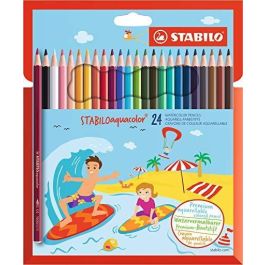 Stabilo Lápices De Colores Acuarelables Aquacolor C-Surtidos Estuche 24 Ud Precio: 8.79000023. SKU: B17FDMDM8Q