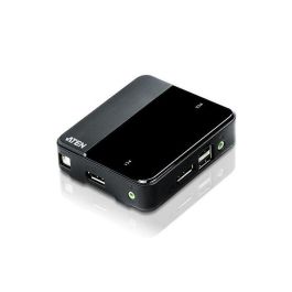 Aten KVM Switch USB DisplayPort 1.2 4K de 2 Puertos con Cables Incluidos CS782DP Precio: 156.50000003. SKU: B1GDK26Z85