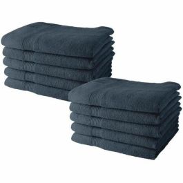 Today TOD3574641225612 Juego de 10 Toallas 100% Algodón 50x90 cm Color Denim Precio: 44.5000006. SKU: B1D4HJ587D