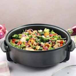 Orbegozo Olla Eléctrica PZ 3670 1500W Capacidad 5L Cocina Fácil Sana Freír Guisar Asar Paellas Tortillas Pizzas