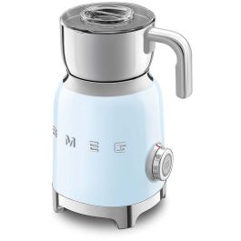 Smeg MFF11PBEU Espumador de Leche Estilo Años 50 Azul