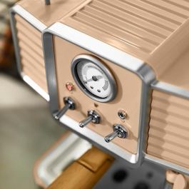 Cecotec 01585 Cafetera Eléctrica Semi-automática Espresso 1350W 20 Bares 1.5L ForceAroma Vaporizador Vintage