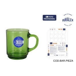 Duralex Mug Apilable Verde Versailles 26 cl 10x7x9 cm (12 Unidades)