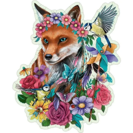 Ravensburger RAV4005556175123 Puzzle de madera de Zorro de colores, 150 piezas