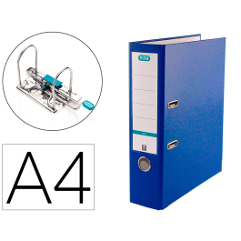 Elba Archivador Palanca A4 Cartón Forrado PP Lomo Ancho Rado Azul Precio: 3.58999982. SKU: B18KLT5ZPB