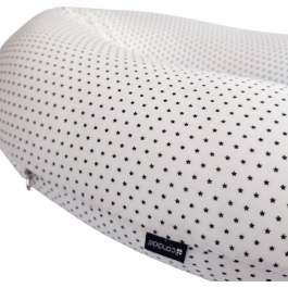 Candide Almohada de Maternidad Jersey Estampado Estrellas Blanco Azul Marino CAN3275052061287