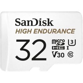 SanDisk High Endurance Tarjeta Memoria Micro Secure Digital Sdhc 32GB Clase 10 U3 V30 Velocidad Lectura 100MB/s Escritura 40MB/s Precio: 27.50000033. SKU: B1BF7ZR4YK