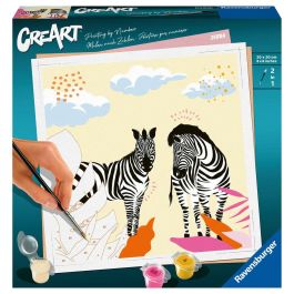 Ravensburger RAV4005556236664 CreArt 20x20cm Cebra - Edición Jolane