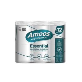 Papel Higienico Amoos Professional Essential 2 Capas 200 Servicios 24 Metros Blanco 12 unidades Precio: 4.94999989. SKU: B1HJD24ZC6