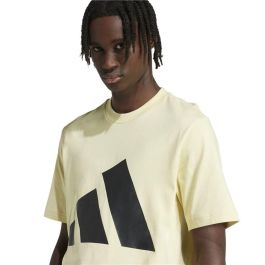 Camiseta de Manga Corta Hombre Adidas Bl Sj Negro Caqui XL