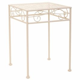 Soporte para Maceta Alexandra House Living Blanco Metal Hierro 25 x 45 x 72 cm