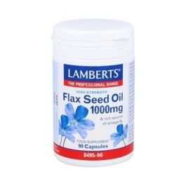 LAMBERTS Aceite de Semillas de Lino 1000 mg 90 Cápsulas. Rico en Omega 3 para Corazón, Articulaciones y Piel. Apto Veganos. Precio: 25.6899995. SKU: B13XBHLGQ9