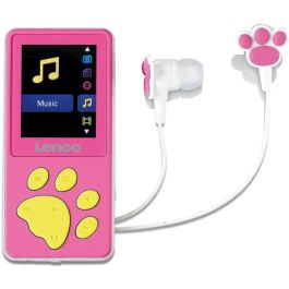 Lenco Xemio-560PK Reproductor MP4 Rosa 8GB con Pantalla LCD 1.8" y Auriculares