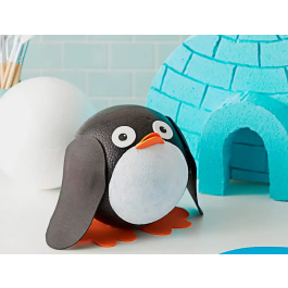 Liderpapel Bolas de Espuma Blanca para Manualidades, 7 cm, Bolsa 6 Unidades