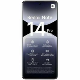 Xiaomi MZB0I8CEU Redmi Note 14 Pro 12GB RAM 512GB, Cámara 200MP OIS, Pantalla AMOLED 6.67" 120Hz, 5G, Batería 5110mAh 45W Carga Rápida, Negro Medianoche IP68 Xiaomi MZB0I8CEU Redmi Note 14 Pro 12GB RAM 512GB, Cámara 200MP OIS, Pantalla AMOLED 6.67" 120Hz, 5G, Batería 5110mAh 45W Carga Rápida, Negro Medianoche IP68