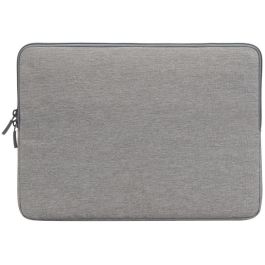 RIVACASE 7705 - Funda para portátil Riva NB Sleeve Suzuka de 15.6 pulgadas, color gris
