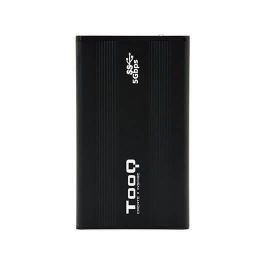 TooQ TQE-2524B Caja Externa para Disco Duro 2.5" USB 3.1 Gen 1 (5 Gbps) 4TB SATA III UASP Aluminio Negro TooQ TQE-2524B Caja Externa para Disco Duro 2.5" USB 3.1 Gen 1 (5 Gbps) 4TB SATA III UASP Aluminio Negro