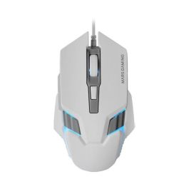 Mars gaming Ratón MM024W RGB Flow Blanco 4000 DPI 6 Botones Mecánicos Huano Ergonómico Plug & Play Precio: 10.50000006. SKU: B1AKV7ENWL