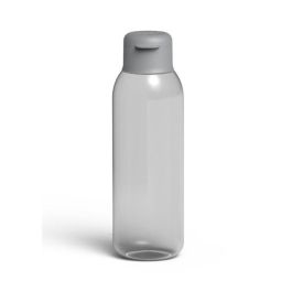 Berghoff 3950225 Botella de Agua Gris 0,75L Libre de BPA Tritán Resistente para Deporte y Uso Diario