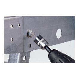 Wolfcraft Adaptador Insertable 1579000, Alojamiento 1/4, 50mm