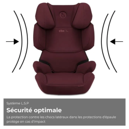 Cybex Silla de Coche Solution X i-Fix - Rumba Red