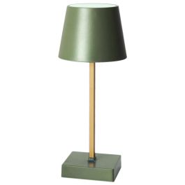 Home Deco Factory Lámpara Led Táctil con 3 Intensidades Verde para Decoración Moderna, 12 LED COB