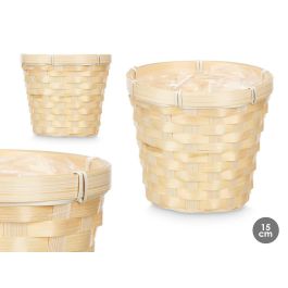 Cubre Macetas Redondo Bambu Trenzado 15Cm Ibergarden (24 Unidades) Precio: 33.4999995. SKU: B1J55N939S