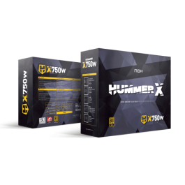 NOX Hummer X750W unidad de fuente de alimentación 750 W 24-pin ATX ATX Negro NOX Hummer X750W unidad de fuente de alimentación 750 W 24-pin ATX ATX Negro