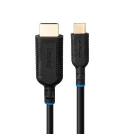MicroConnect Cable USB-C a HDMI 1m para conectar a Pantalla, Soporte 4K 60Hz HDR10, Thunderbolt 3 Compatible