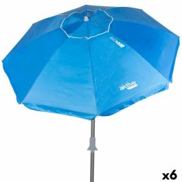 Sombrilla Aktive Azul 220 x 225 x 220 cm (6 Unidades) Precio: 159.50000022. SKU: B1CBD2YA3R