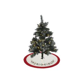 DKD Home Decor Base Árbol Navidad Tradicional Poliéster Rojo, Beige y Verde para tu Decoración Navideña 90x90x2 cm DKD Home Decor Base Árbol Navidad Tradicional Poliéster Rojo, Beige y Verde para tu Decoración Navideña 90x90x2 cm