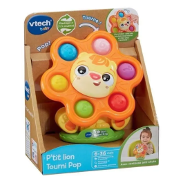 Vtech Baby Little Lion Tourni Pop Plástico Reutilizado Juego Educativo Bebé