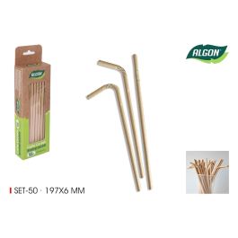 Set de 50 pajitas de cartón Kraft 19.7x6 mm Algon (24 Cajas) Precio: 30.59000032. SKU: B1CLCHHE3C