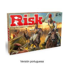 Hasbro Gaming Risk B7404 - Juego de Conquista Estratégica en Portugués, Incluye 300 Miniaturas y Misiones Secretas para +10 Años Precio: 43.99000012. SKU: B1K623GLPF