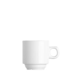 G. Benedikt Forta Taza de café blanca apilable, capacidad 14 cl (140 ml), 7 cm de alto, vajilla resistente para uso intensivo (Set de 6) Precio: 3.50000002. SKU: B12A2BYHN5