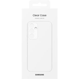 Samsung Clear Case para Galaxy A35, funda transparente delgada y brillante, protección anti-rayaduras