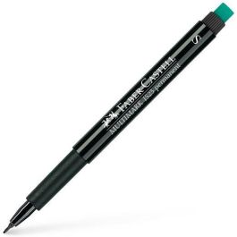 Faber Castell Rotulador Permanente Multifuncional Multimark S Negro para Metal, Vidrio, Madera, CD (10 Unidades) con Goma Integrada (10 Unidades) Precio: 8.49999953. SKU: S8421692