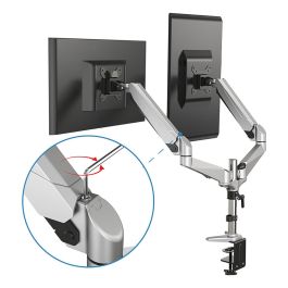 Digitus DA-90353 Soporte para 2 Monitores hasta 32" y 8kg por Pantalla